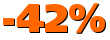 Remise de -42%