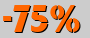 Remise de -75%