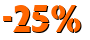 Remise de -25%