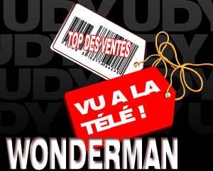 UDY Wonderman vu à la télé sur M6