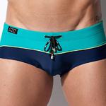NIT SLIP ET MAILLOT DE BAIN HOMME - Ref.55142 - Slip de bain Graphic de la marque NIT