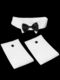 Col et manchettes Tuxedo de la marque Gregg