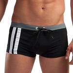 Boxer de bain bandes latérales