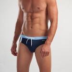 Slip de bain bandes latérales