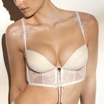 Bustier push-up dentelle Sari