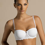 Soutien-gorge balconnet (bretelles amovibles) Clea