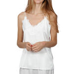 ADMAS WOMAN - Ref.50925ADB - Tenue d'intérieur pyjama Soft Crepe blanc Admas