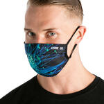 CODE 22 - Ref.8060CODB - Masque de protection mixte C22 bleu Code 22