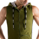 Veste à capuche sans manches Thrust