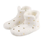 Chaussons boots Gold ivoire