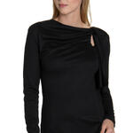 LISCA - Ref.86329LI - Top manches longues Giselle noir Lisca