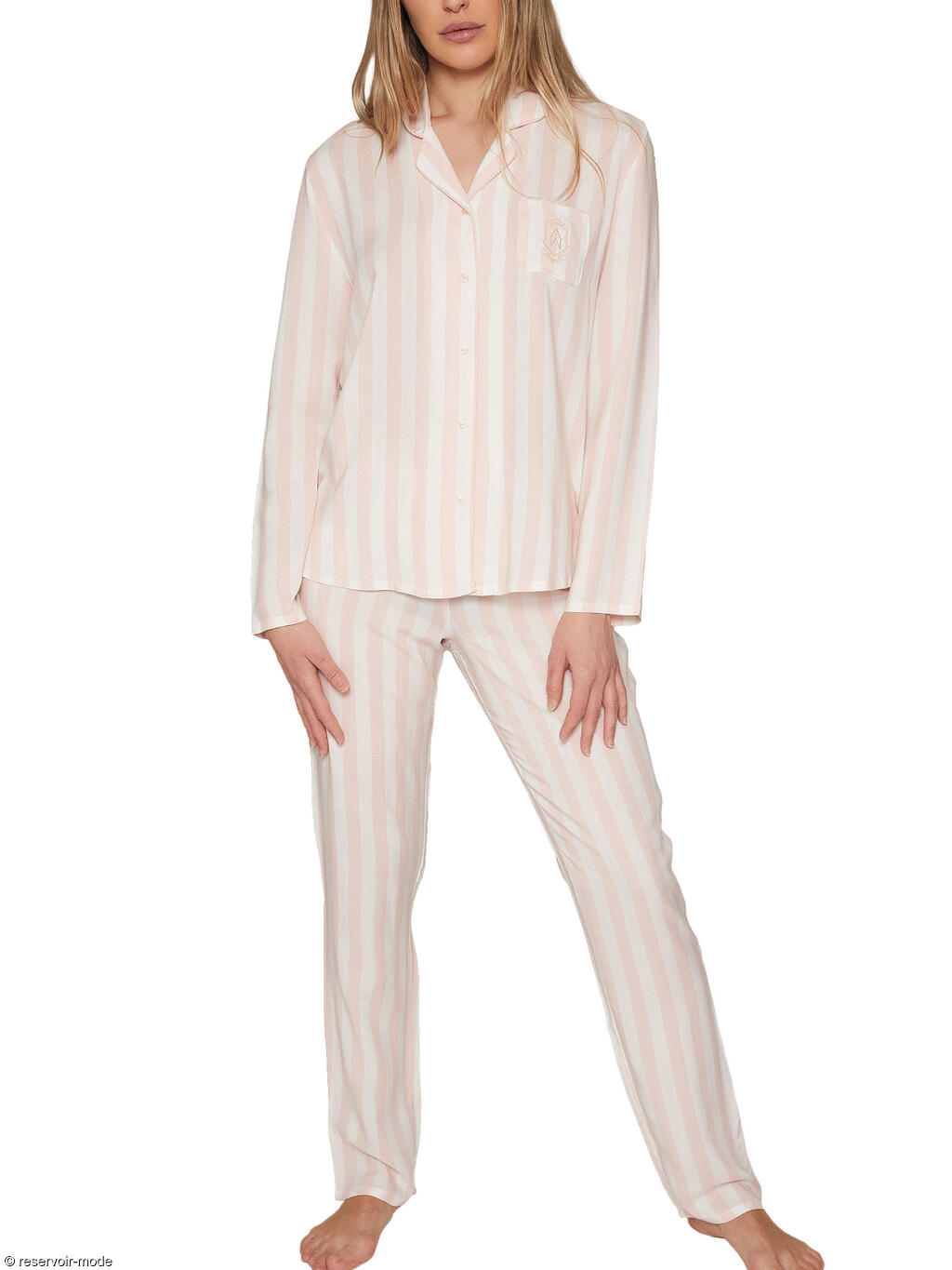 ABOUT YOU Homme Vêtements Sous-vêtements vêtements de nuit Pyjamas Pyjama long Elegant Stripes 