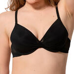 LUNA - Ref.14094LU - Soutien-gorge super push-up Lust noir Luna Splendida