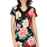Robe estivale manches courtes Nightflowers