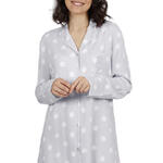 ADMAS WOMAN - Ref.51448AD - Chemise de nuit manches longues Classic Dots