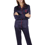 ADMAS WOMAN - Ref.54156AD - Pyjama satin tenue chemise pantalon Classic