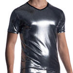 MANSTORE - Ref.211594M - T-shirt col V M2058 Nightclub Manstore