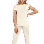 Pyjama pantalon top manches courtes tenue d'intérieur Harvest