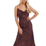 Robe estivale mi-longue fines bretelles Lima