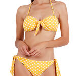 ADMAS WOMAN - Ref.15143AD - Ensemble 2 pièces bikini bandeau push-up Life Dots