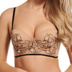 LISCA - Ref.10323LI - Soutien-gorge bustier balconnet push-up Ruby Lisca