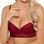 Soutien-gorge bustier balconnet push-up Ruby