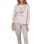 ADMAS WOMAN - Ref.55971AD - Pyjama tenue pantalon top long Minnie Soft Disney