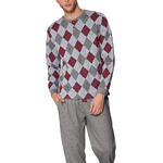 ADMAS FOR MEN - Ref.55336AD - Pyjama tenue d'intérieur pantalon et haut Rombos
