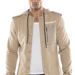 CODE 22 - Ref.9714COD - Veste surchemise manches longues Cargo Code22