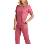 Pyjama pantalon top manches courtes Juliette