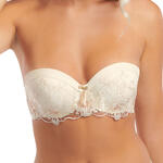 LISCA - Ref.10332LII - Soutien-gorge bandeau balconnet Grace Mariage Lisca