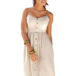 LASCANA - Ref.R4292L2 - Robe estivale longue Summer Kapsel Lascana