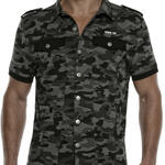 Chemise manches courtes Stretch