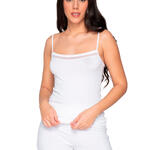 Caraco fines bretelles Cotton Touch