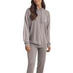 SELMARK - Ref.P4976SE - Pyjama tenue d'intérieur pantalon sweat capuche Knitting