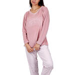 ADMAS FEMME - Ref.56190ADR - Pyjama tenue pantalon top Comfort Home