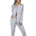 ADMAS FEMME - Ref.56175AD - Pyjama tenue pantalon chemise Fashion Stripes