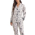 SELMARK - Ref.P4576SE - Pyjama tenue pantalon chemise manches longues Botanic