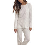SELMARK - Ref.P5273SE - Pyjama tenue pantalon top manches longues Dots