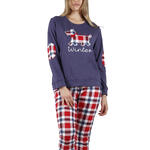 ADMAS FEMME - Ref.56149AD - Pyjama tenue pantalon et haut Loulou Winter