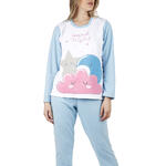 ADMAS FEMME - Ref.56221AD - Pyjama tenue micropolaire pantalon haut Sweet Dreams