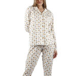 ADMAS FEMME - Ref.56225AD - Pyjama tenue d'intérieur pantalon et chemise Teddy