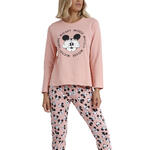 ADMAS FEMME - Ref.56963AD - Pyjama tenue pantalon et haut Mickey Sport Disney