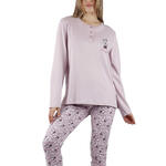 ADMAS FEMME - Ref.56974AD - Pyjama tenue pantalon et haut Minnie Fleur Disney