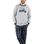 ADMAS HOMME - Ref.56405AD - Pyjama tenue pantalon et haut Racing Antonio Miro