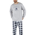 ADMAS HOMME - Ref.56595AD - Pyjama tenue d'intérieur pantalon et haut Let's Stay