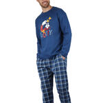 ADMAS HOMME - Ref.56455AD - Pyjama tenue pantalon haut Goofy Suspicious Disney
