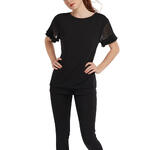 LISCA - Ref.63453LI - Pyjama tenue leggings top manches courtes Smooth