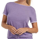 Haut pyjama t-shirt manches courtes Laura