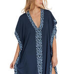 LISCA - Ref.49532LI - Caftan de plage mi-long Veracruz Lisca